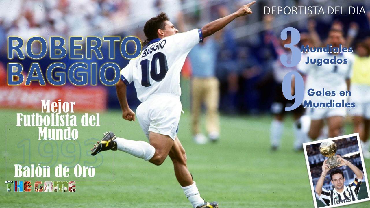 Roberto Baggio | Deportista del día